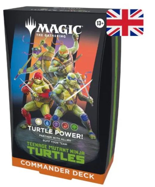 Teenage Mutants Ninja Turtles Commander Deck ENG Magic the Gathering TMNT  -da marzo 2026