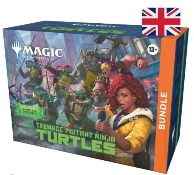 Teenage Mutants Ninja Turtles Bundle ENG Magic the Gathering (9 Bustine) TMNT -da marzo 2026 Teenage Mutants Ninja Turtles Bundle ENG Magic the Gathering (9 Bustine) TMNT -da marzo 2026