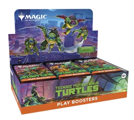 BOX PLAY BOOSTER - TEENAGE MUTANT NINJA TURTLES (30 BUSTE) - ITA -dal 06/03/2026 BOX PLAY BOOSTER - TEENAGE MUTANT NINJA TURTLES (30 BUSTE) - ITA -dal 06/03/2026