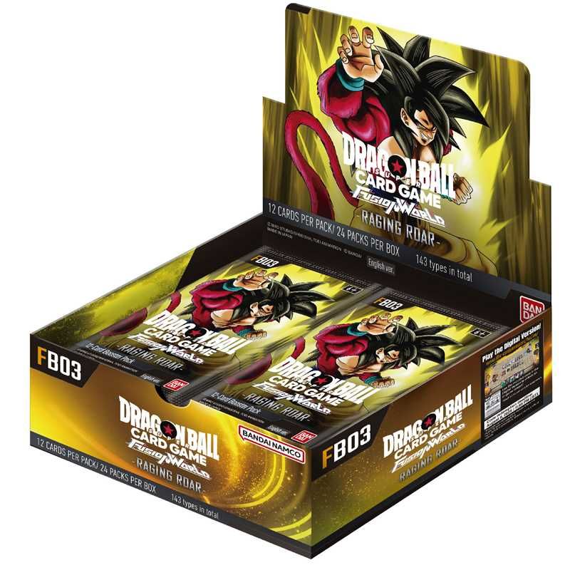 Dragon Ball Super Card Game Fusion World Box Raging Roar FB-03 Eng Dragon Ball Super Card Game Fusion World Box Raging Roar FB-03 Eng
