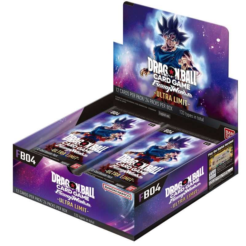 Dragon Ball Super Card Game Fusion World Box Ultra Limit FB-04 Eng Dragon Ball Super Card Game Fusion World Box Ultra Limit FB-04 Eng