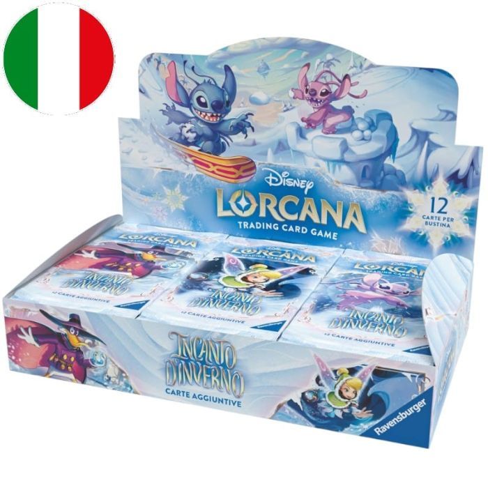 LORCANA - BOX 24 BUSTE - Incanto d'Inverno - ITA- LORCANA - BOX 24 BUSTE - Incanto d'Inverno - ITA-