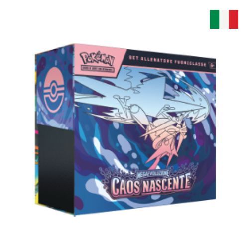 MEGA EVOLUZIONI  -ME-04 -Caos Nascente  - -SET ALLENATORE  - -ITA- -dal 22/05/2026