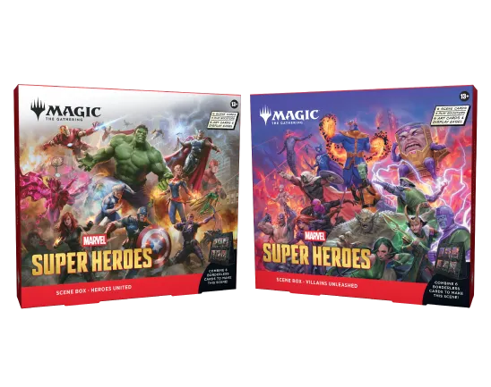 SCENE BOX x2 - MARVEL SUPER HEROES - ENG SCENE BOX x2 - MARVEL SUPER HEROES - ENG
