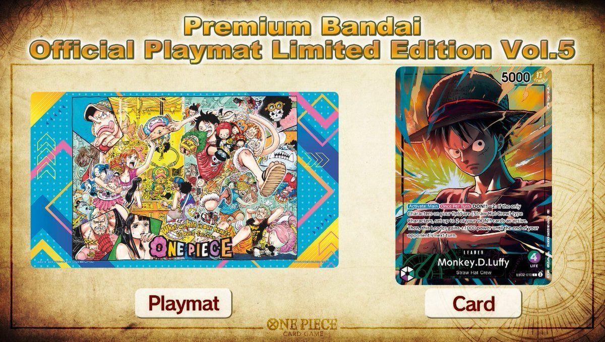 Official Playmat Limited Edition Vol.5 have started on Premium Bandai Official Playmat Limited Edition Vol.5 have started on Premium Bandai