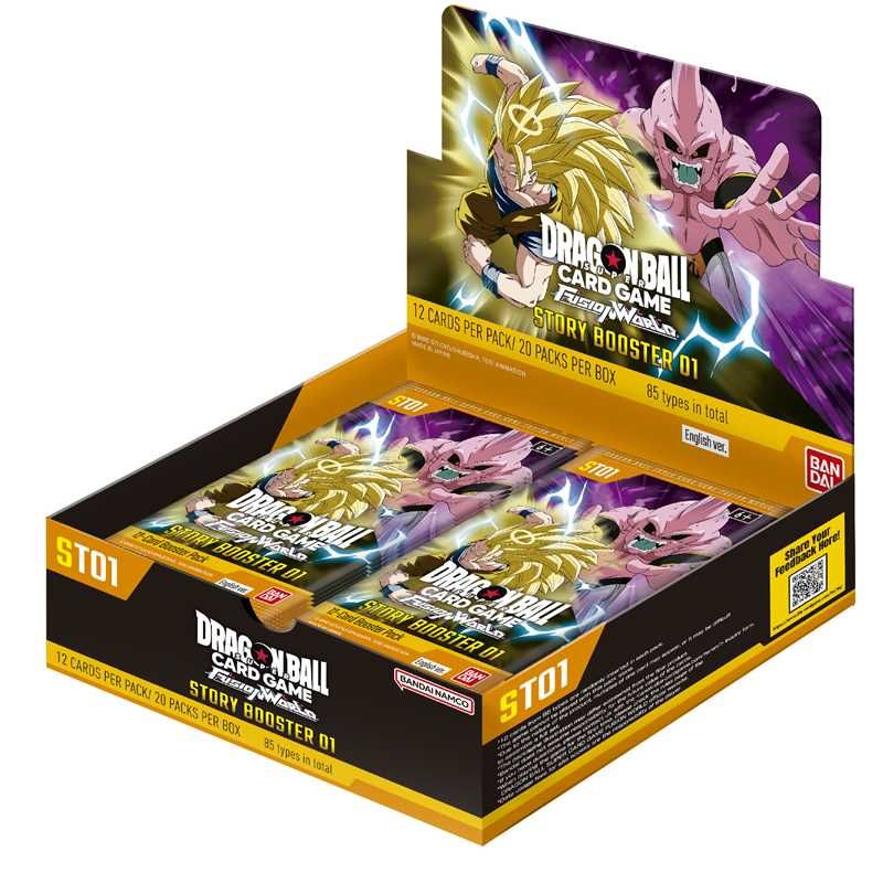 12x box Dragon Ball Super Card Game Fusion World Story Booster ST01 -ENG- -da fine settembre 2026