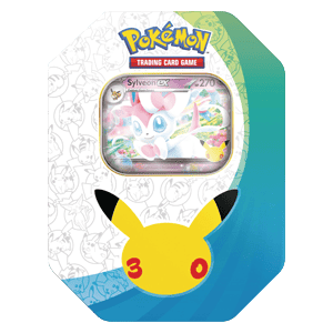 Pokemon 30° Anniversario : Scatola da collezione Sylveon ex Pokemon 30° Anniversario : Scatola da collezione Sylveon ex