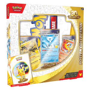 Pokemon 30° Anniversario : collezione con poster Pokemon 30° Anniversario : collezione con poster