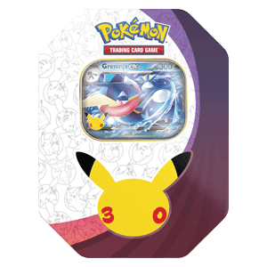 Pokemon 30° Anniversario : Scatola da collezione Greninja ex Pokemon 30° Anniversario : Scatola da collezione Greninja ex
