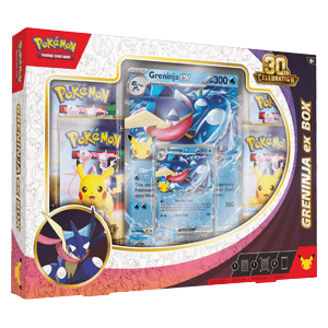 Pokemon 30° Anniversario : set  da collezione Greninja ex