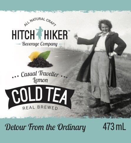 Casuall Traveller Lemon Black Cold Tea Single Bottle