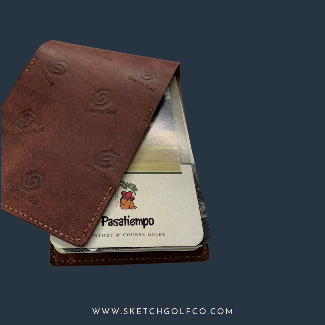 Leather Yardage Book Cover