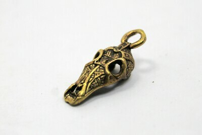 Celtic Horse Scull Pendant