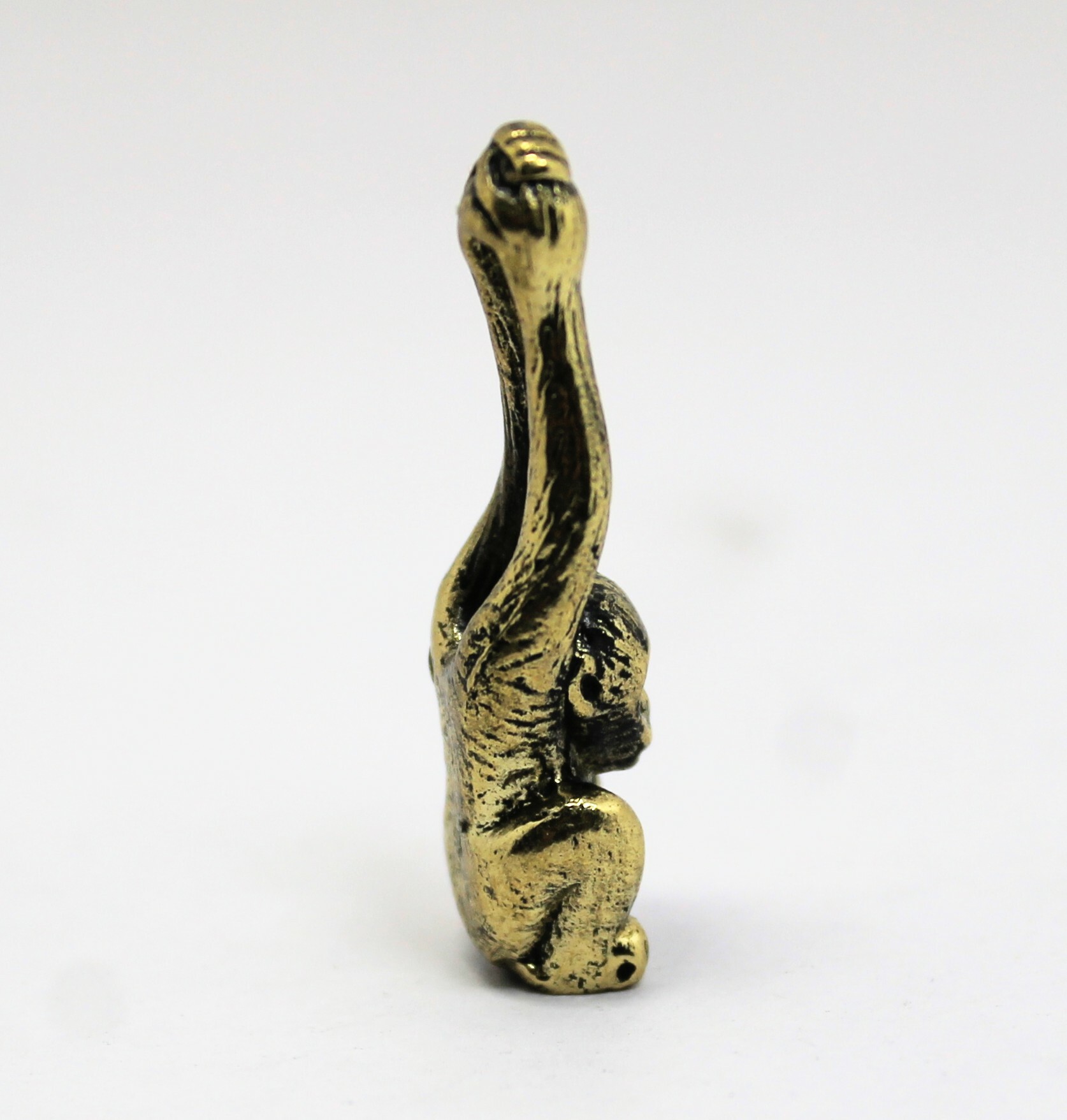 Brass Monkey Figurine Collectible Handmade Figurine