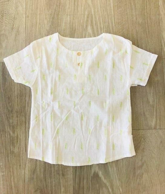 Leaf Linen Shirt