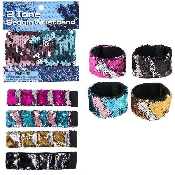Flip Two Tone Sequin Bracelet