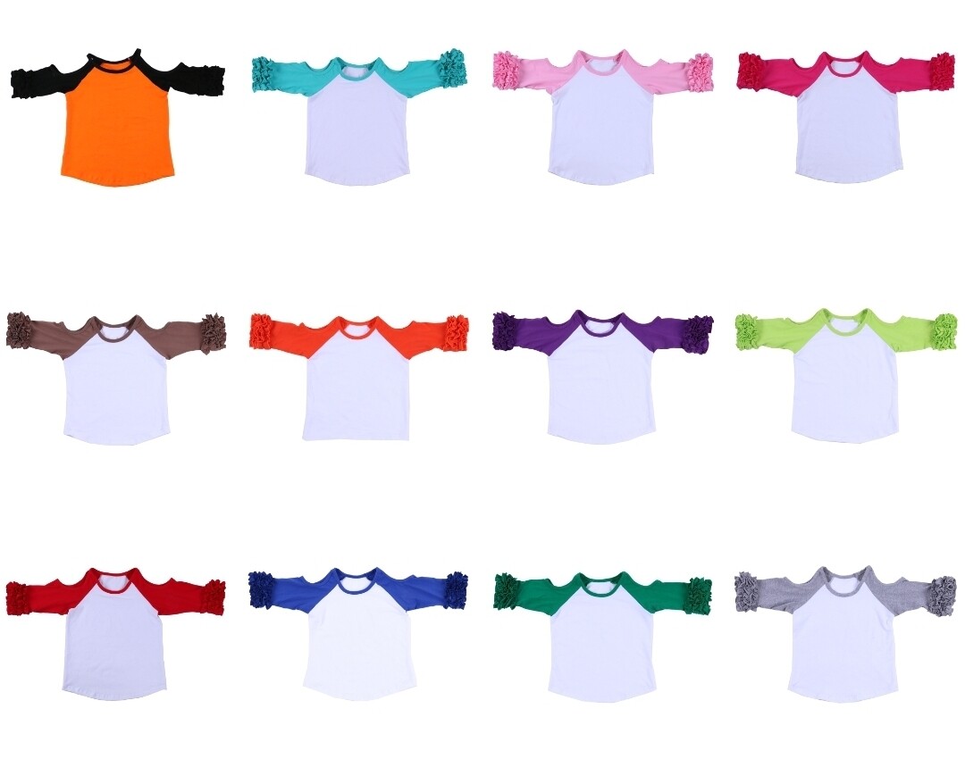 Ruffle 2Tone Shirt