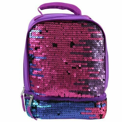 Double Sequins lunch bag