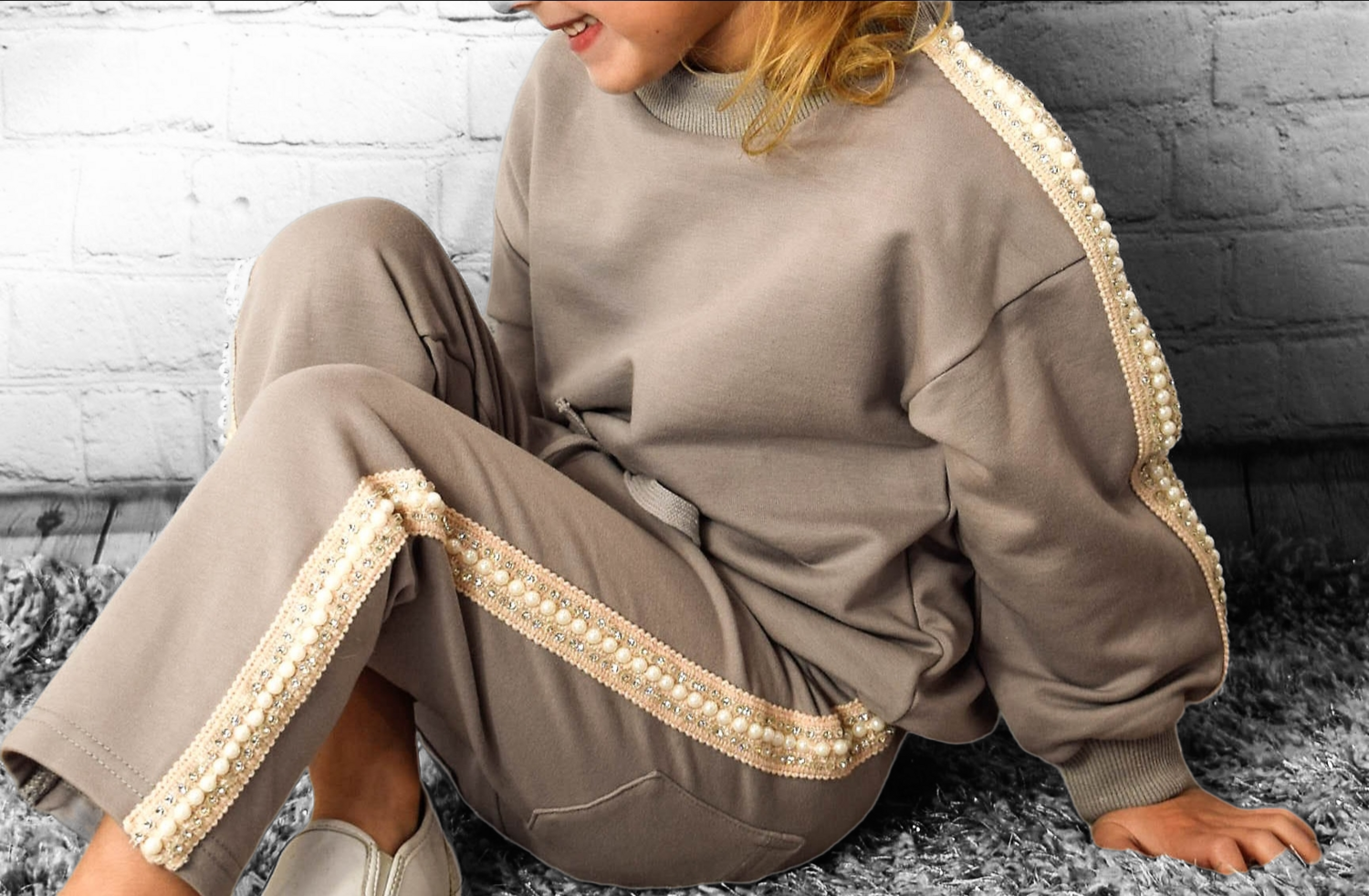 Beaded Tracksuit 