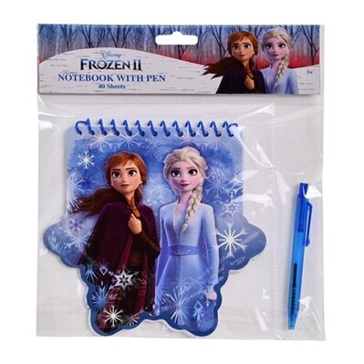 Frozen Notebook with pen