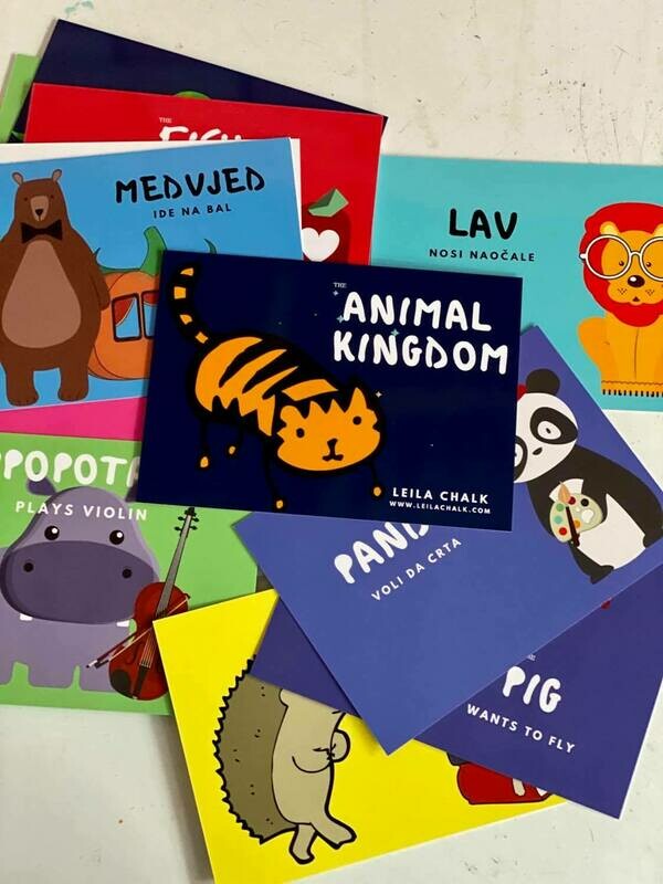 Bosnian - English flash cards