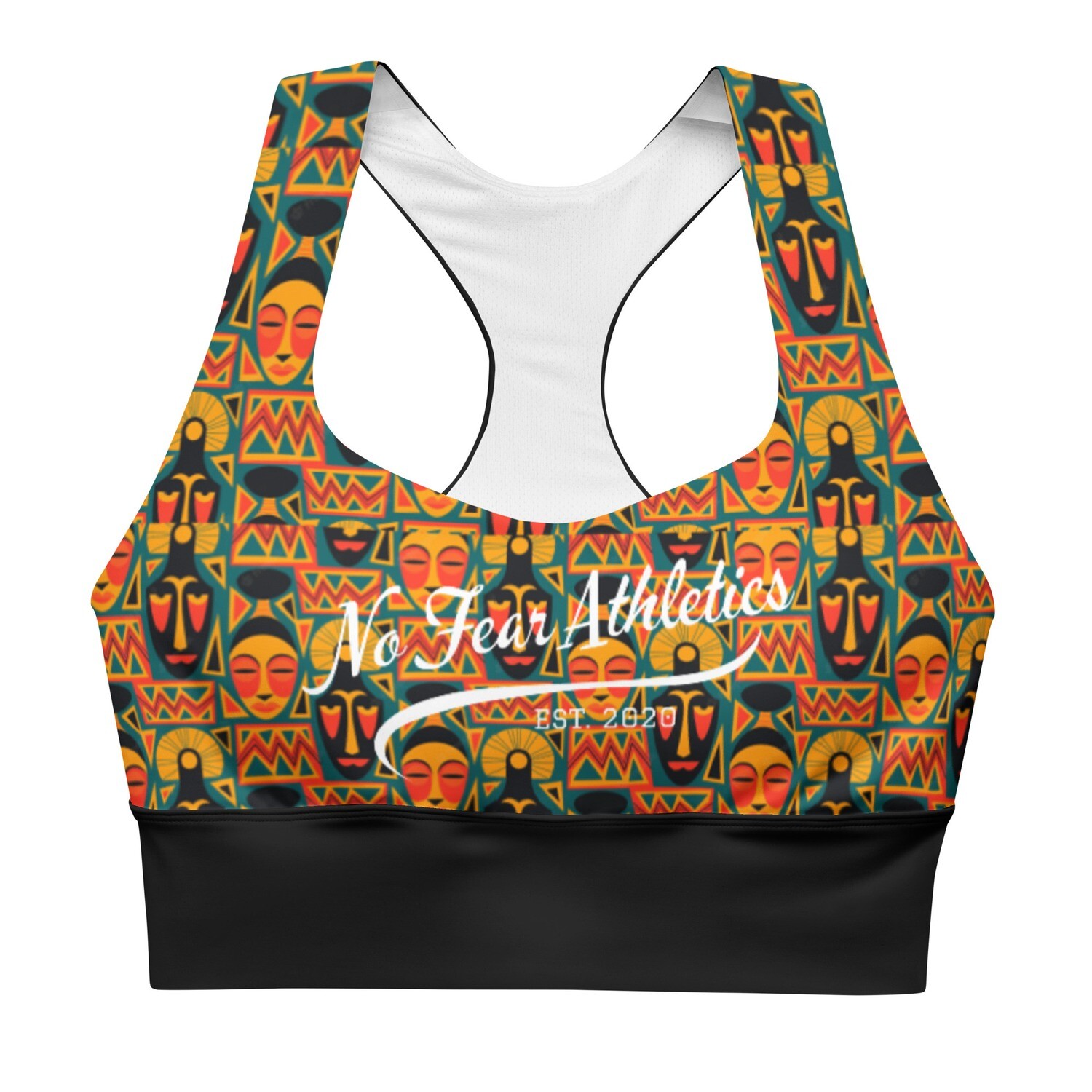 Mask Longline Sports Bra