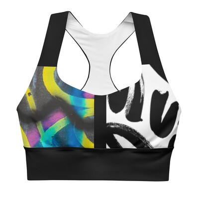 &quot;Urban Fusion&quot; Longline Sports Bra