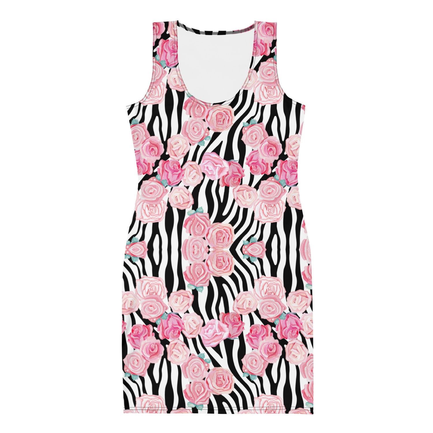 Zebra Bloom Dress
