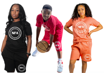 Unisex NFA Two-Piece Short Set