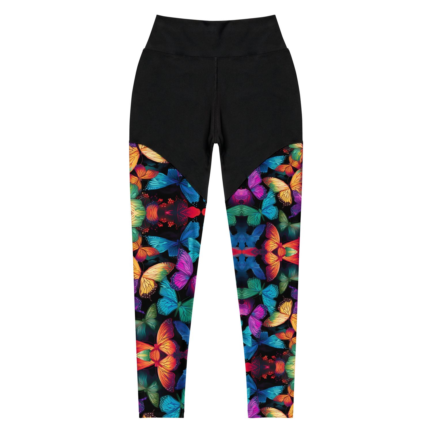 Butterfly Sports Leggings (Compression)