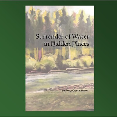 Surrender of Water in Hidden Places, by Subhaga Crystal Bacon