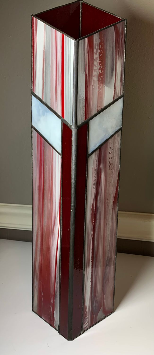 Red Vase