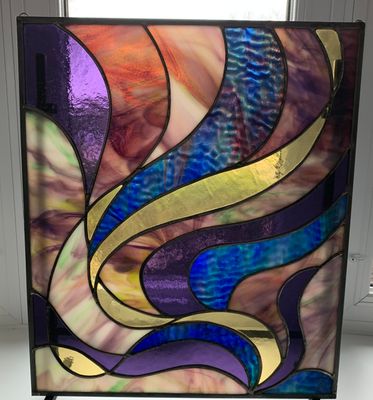 Window Panel (Swirls)