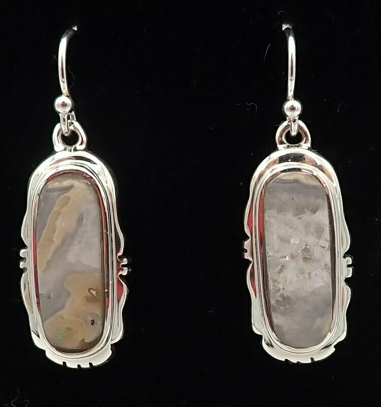 Bull Canyon Agate Earrings