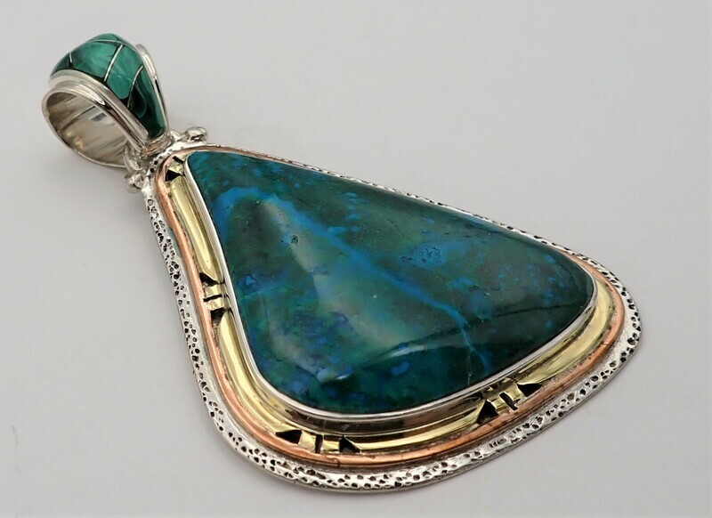 Chrysocolla Pendant