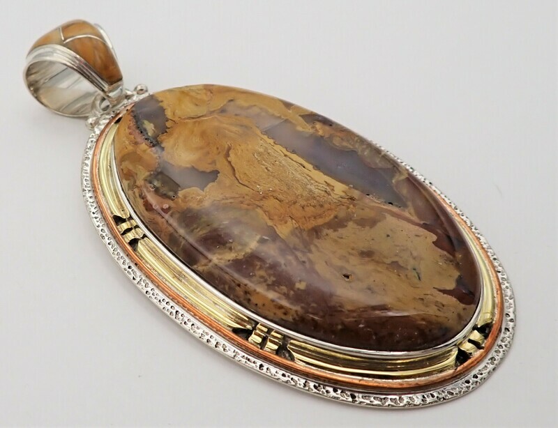 Petrified Wood Pendant