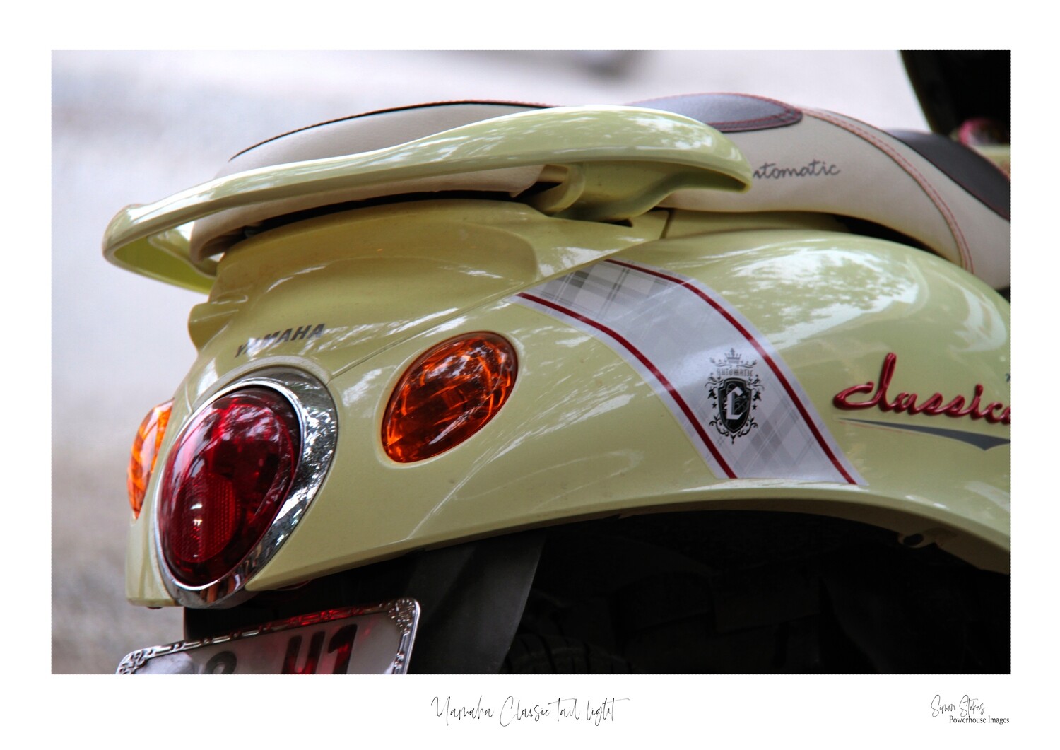 Yamaha Classic tail light