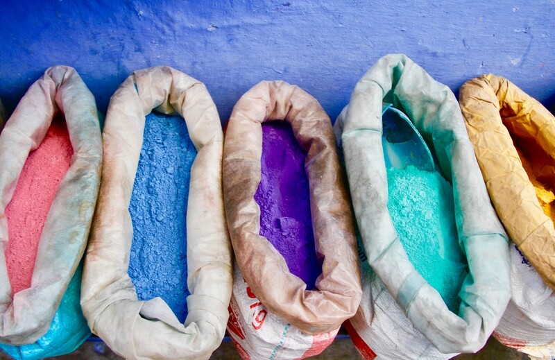 Moroccan Dyes - Jigsaw