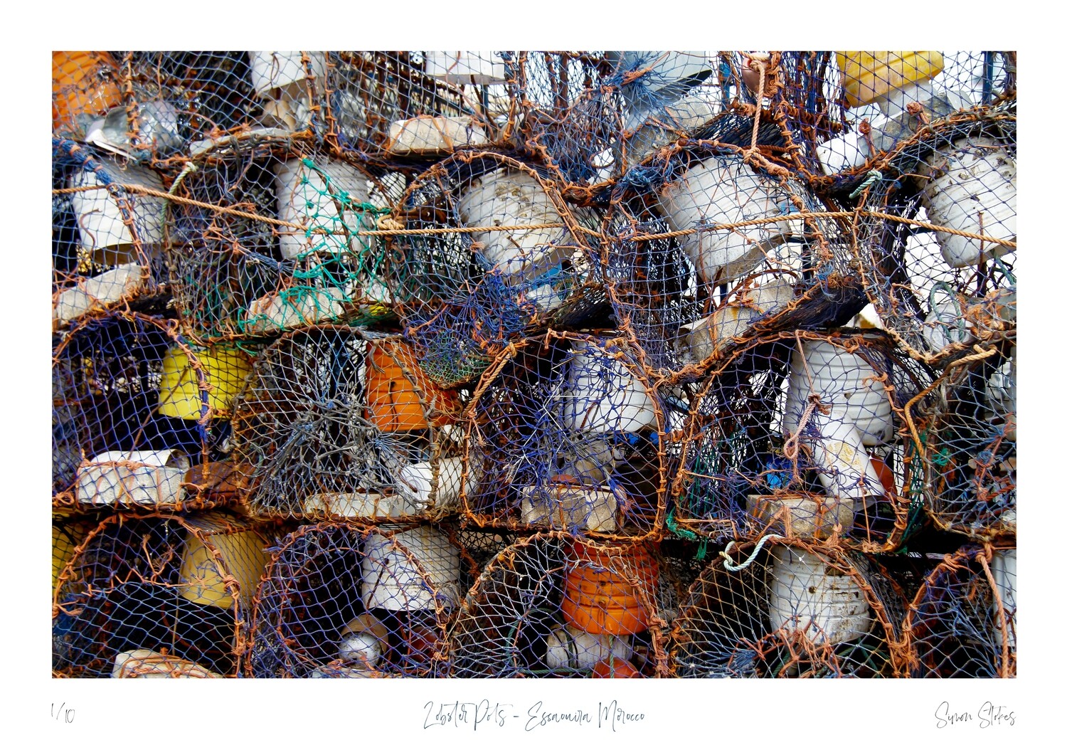 Lobster Pots - Essaouira Morocco