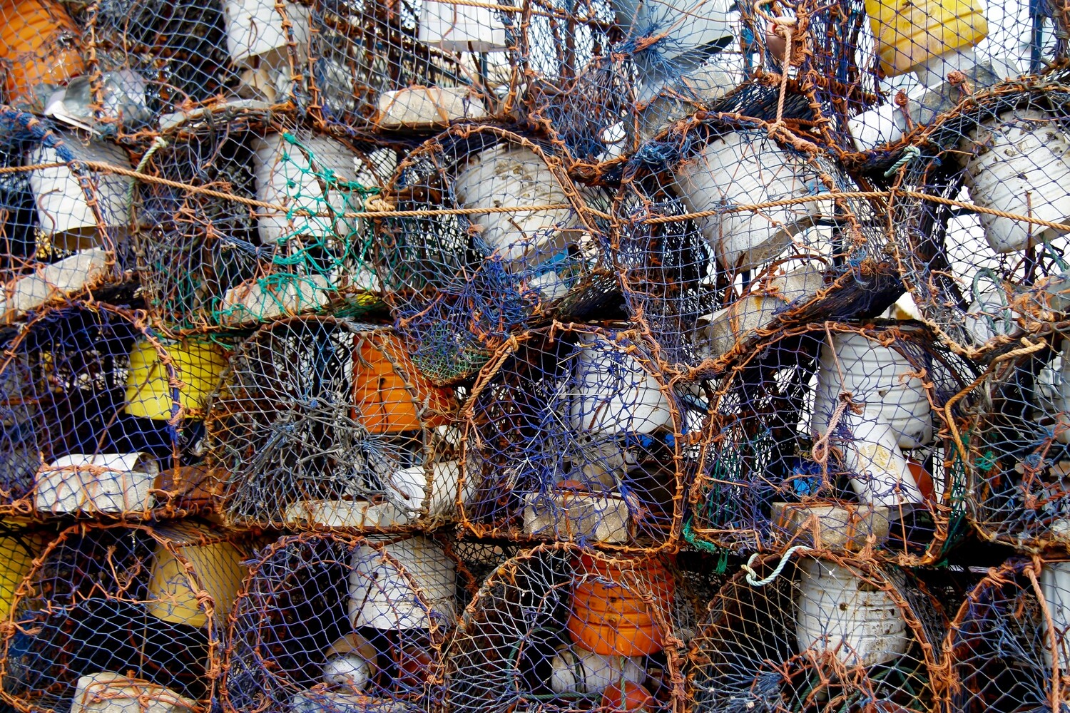 Lobster Pots - Essaouira Morocco - Jigsaw