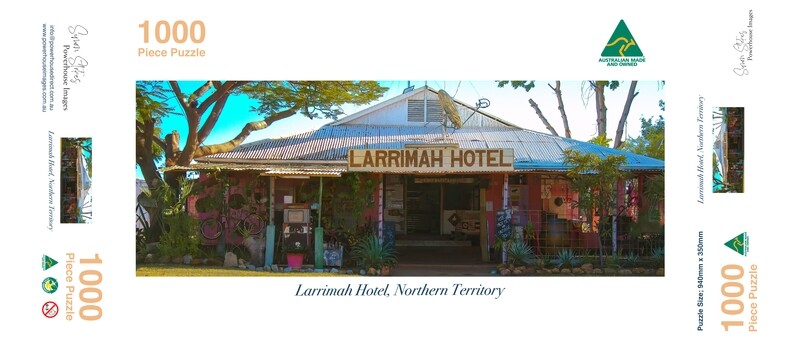 Larrimah Hotel, Northern Territory (Pano) - Jigsaw