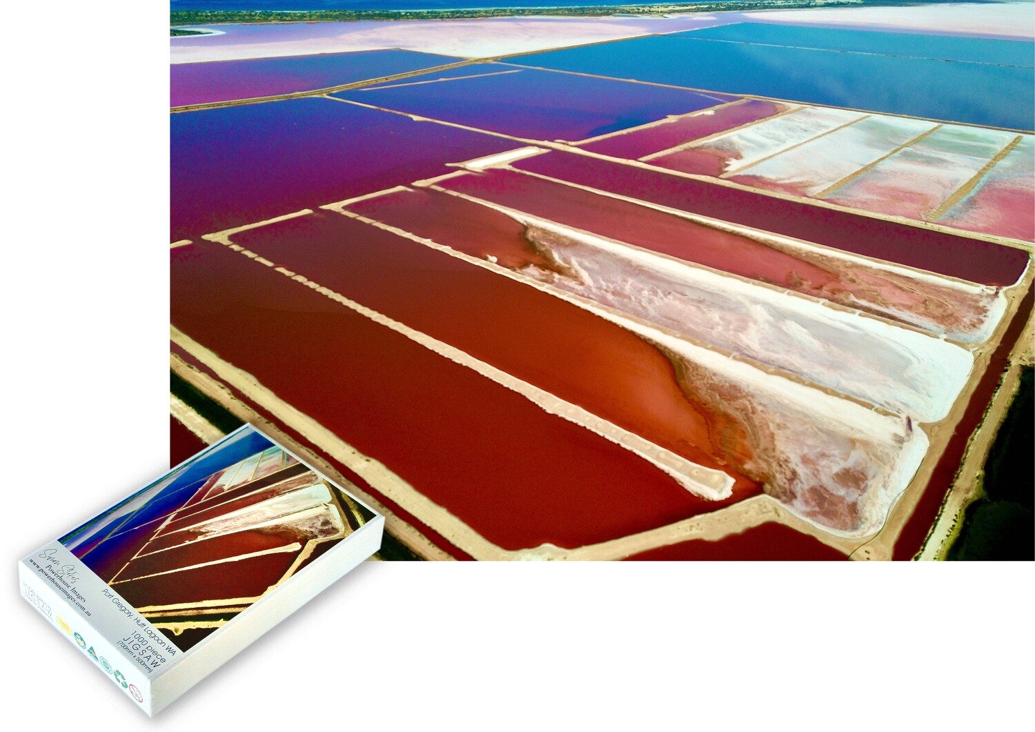Port Gregory, Hutt Lagoon - WA #3 - Jigsaw