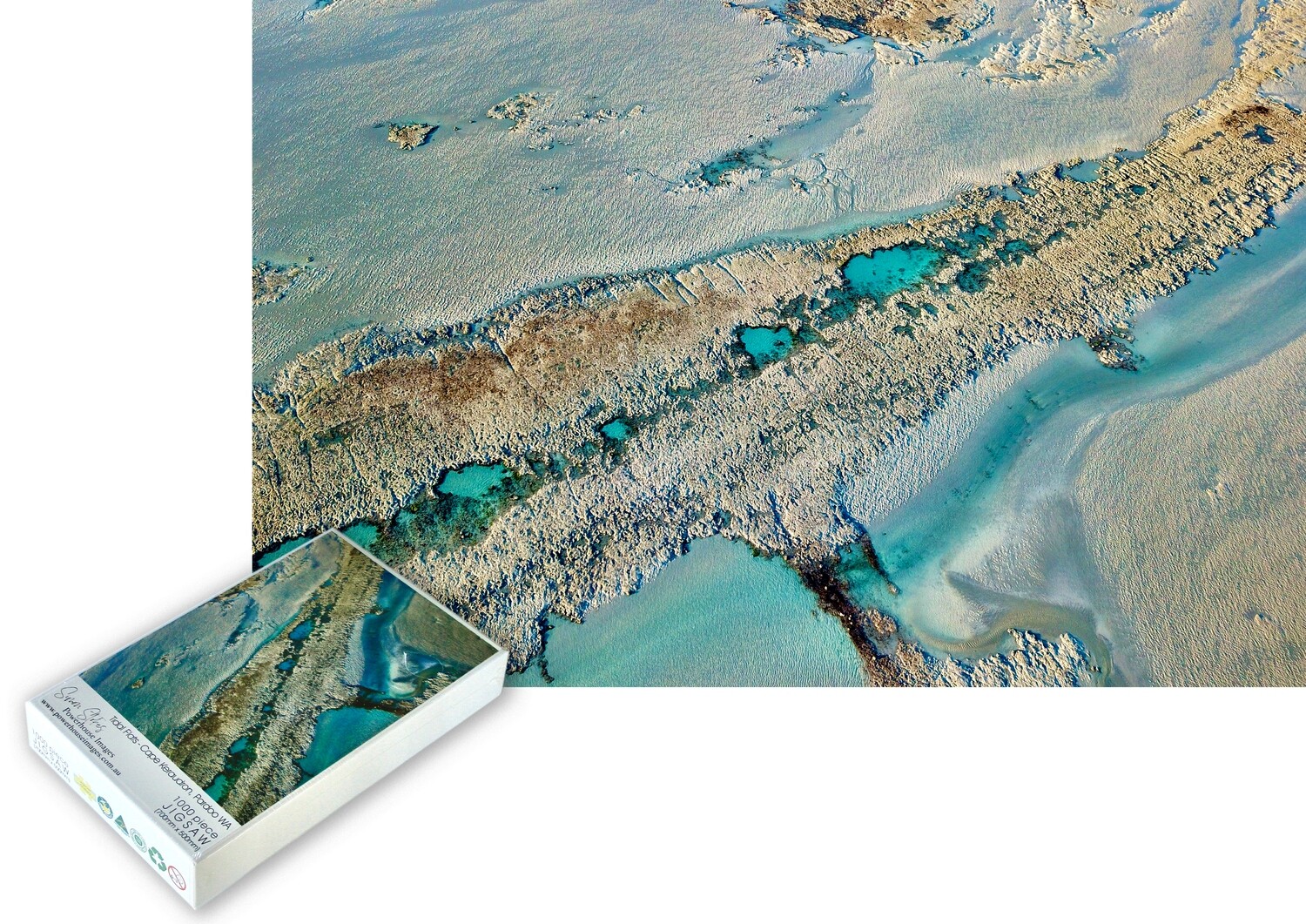 Tidal Flats - Cape Keraudren, Pardoo WA - Jigsaw