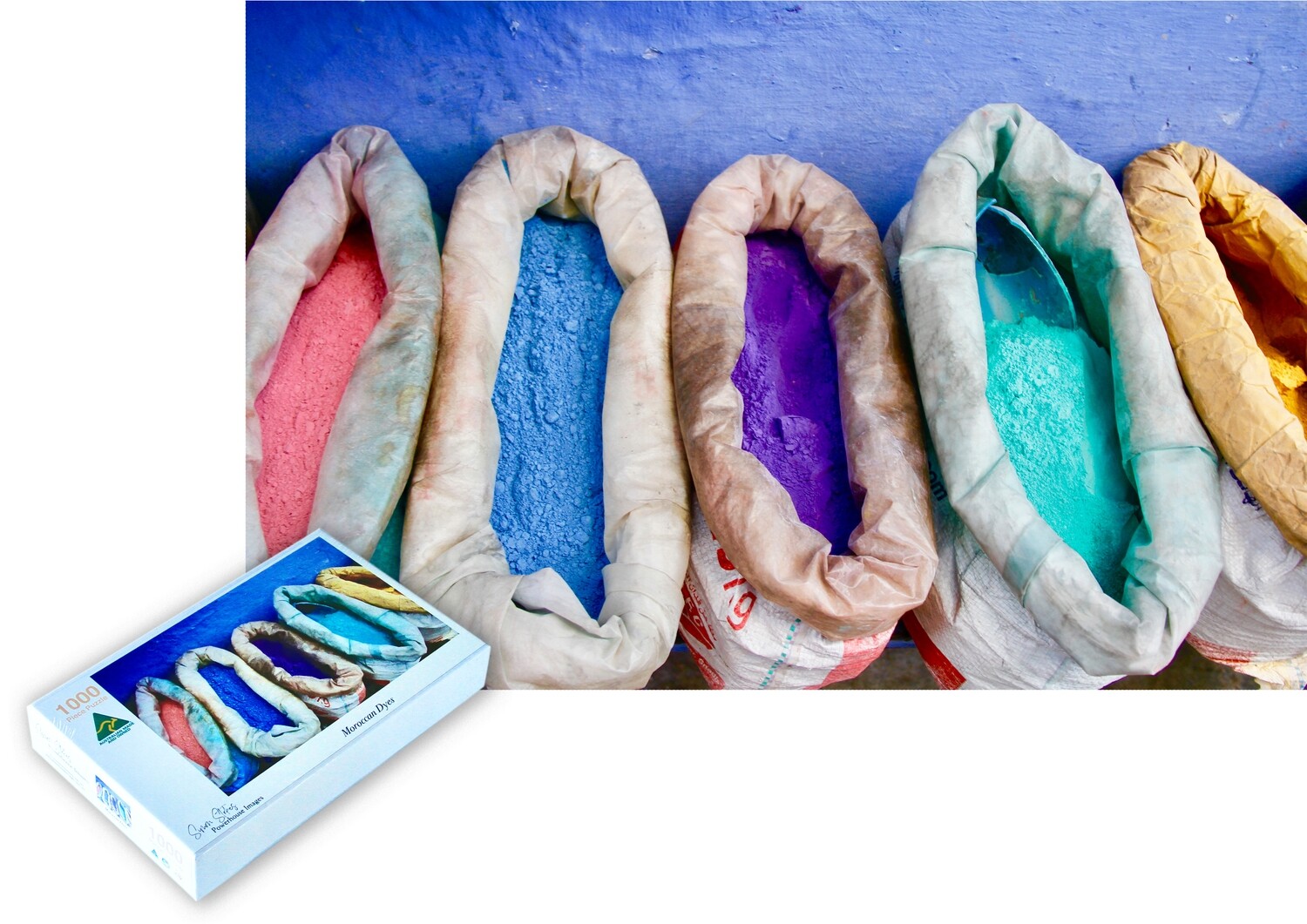 Moroccan Dyes - Jigsaw