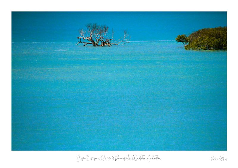 Ocean Blues at Cape Leveque - Dampier Peninsula, Coastal Wall Art: Digital Photography, Australian Coastal Print, Western Australia