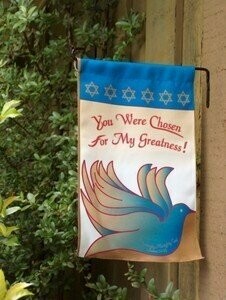 (Special order only) Garden Flag "You Were Chosen For My Greatness" Banner Special Order