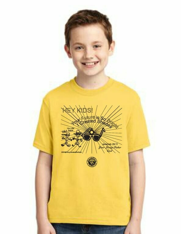 Hey Kids -Your Future Glasses Art T-Shirt