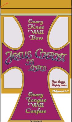 EVERY KNEE WILL BOW-EVERY TONGUE WILL CONFESS -JESUS IS LORD(TBD) EVERY KNEE WILL BOW-EVERY TONGUE WILL CONFESS -JESUS IS LORD(TBD)