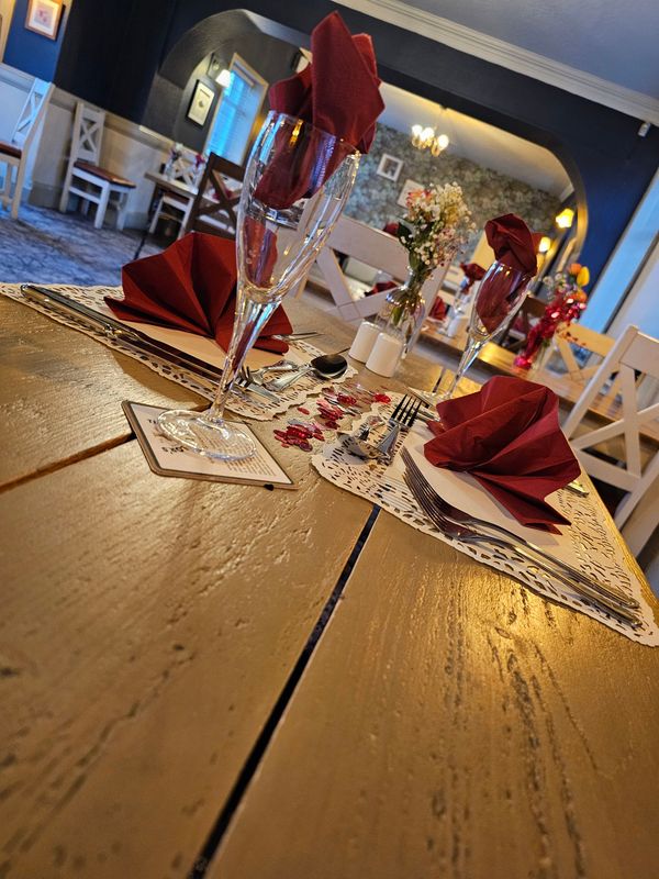 Valentine’s menu 2026 Valentine’s menu 2026