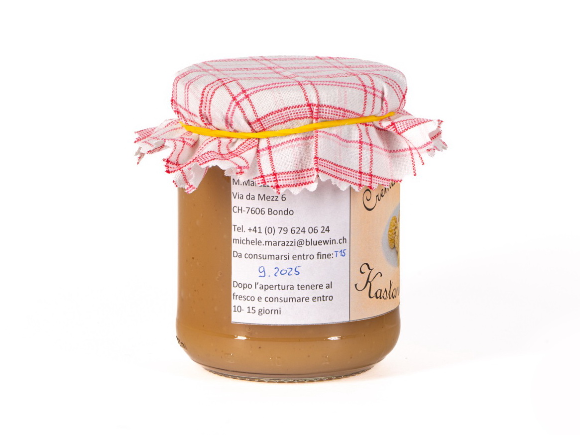 Crema di castagne affumicate Crema di castagne affumicate
